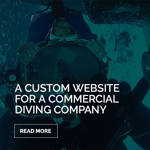 Infiniti Diving Website