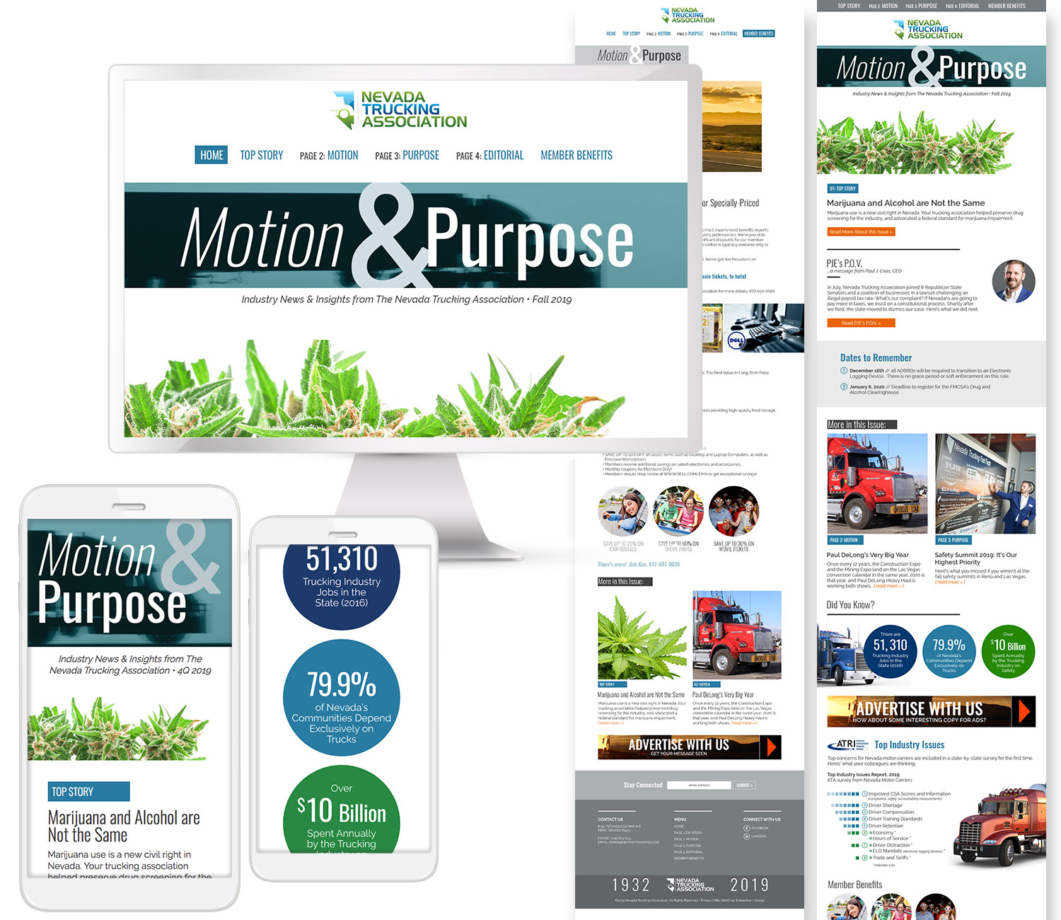Nevada trucking Association Online Newsletter